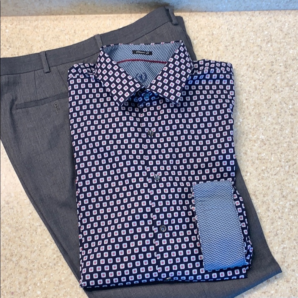 Bugatchi classic fit men’s dress shirt